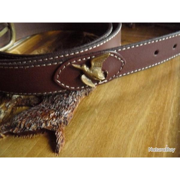 CEINTURE  motif  BECASSE