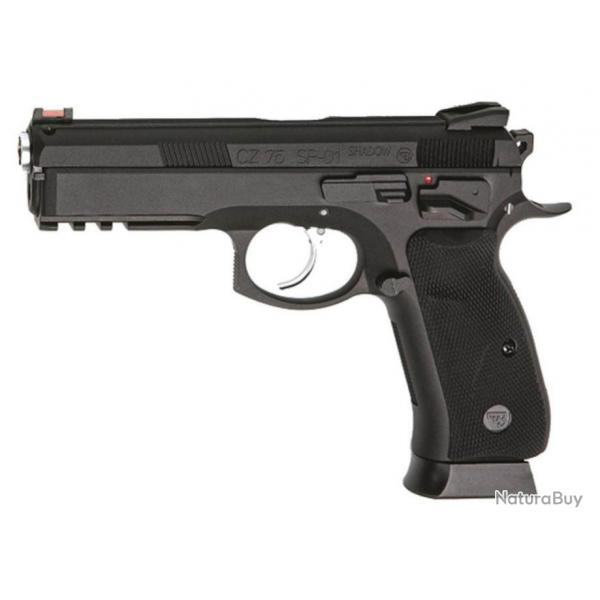 REPLIQUE CZ 75 SP01 SHADOW IPSC GREEN GAS FULL METAL BLOWBACK