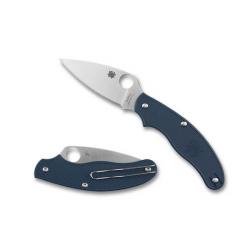 C94PCBL Couteau pliant Spyderco UK Penknife FRN bleu cobalt