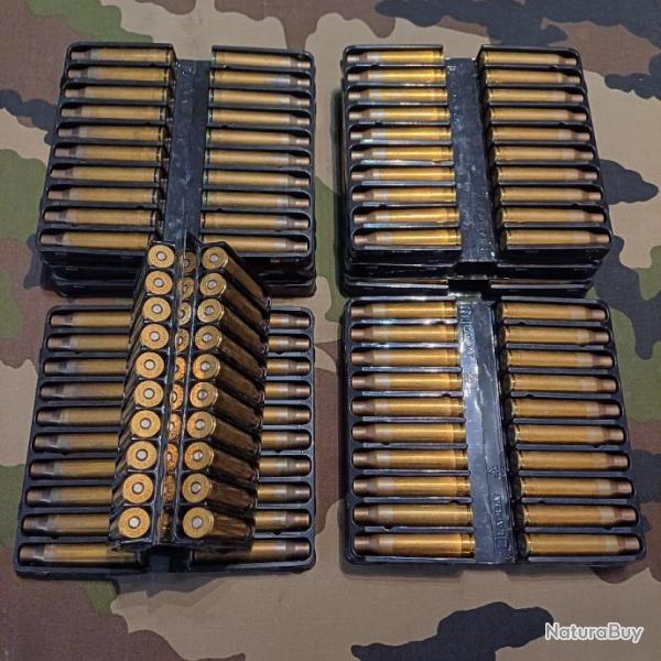 Lot de 200 douilles (tuis) .338 Lapua Magnum amorces