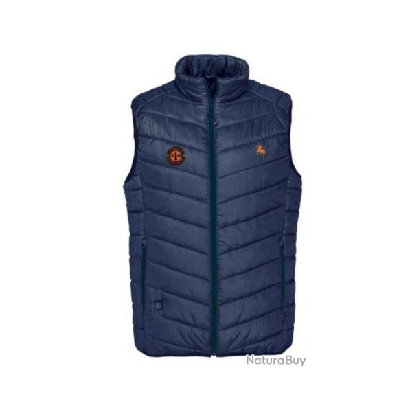 Vente Flash ! - Gilet Chauffant Avec Batterie Ligne Verney Carron MARINE