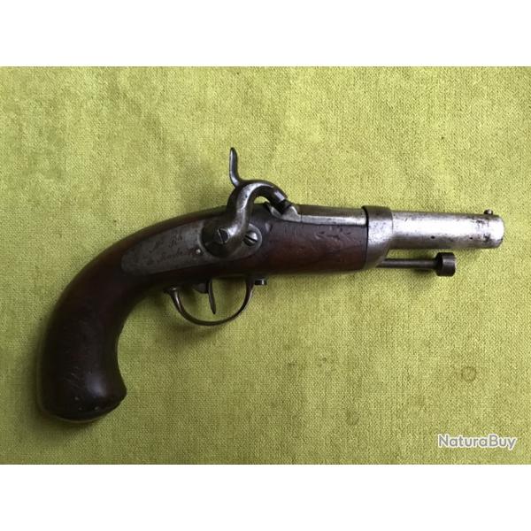 MAGNIFIQUE PISTOLET MODLE 1836 .mle1836 D OFFICIER DE GENDARMERIE MANUFACTURE ROYALE DE MAUBEUGE