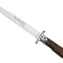 BEL1941 POIGNARD PLIANT FOX KNIVES PRODUCTION "SPECIAL HUNTER" LAME 19CM + ETUI CUIR NEUF