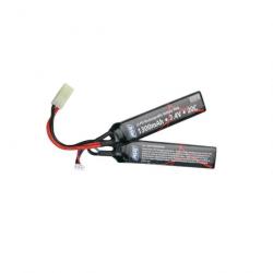 DT24 ! Batterie ASG Li-Po 7.4V 1300 Mah 2 Sticks