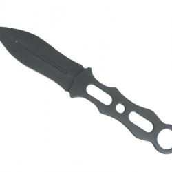 BEL1954 COUTEAU A LANCER BLACK FOX LAME 8.5CM NOIRE NEUF