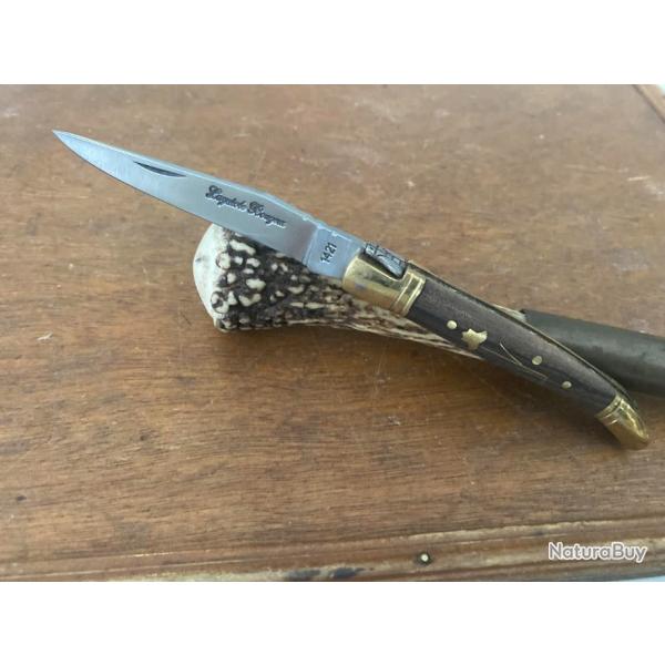 COUTEAU  LAGUIOLE  DE POCHE MANCHE PALISSANDRE  (2024)     22
