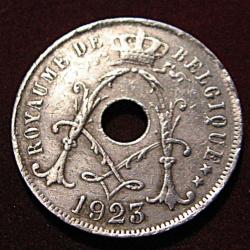 Belgique piece de 25 centimes 1923  (royaume de Belgique) ttb