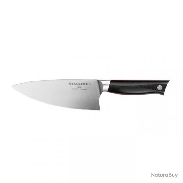 Couteau de Cuisine de Chef Vosteed Stallion Lame Chef Acier DIN 1.4116 Manche G10 VOSSLCH4165