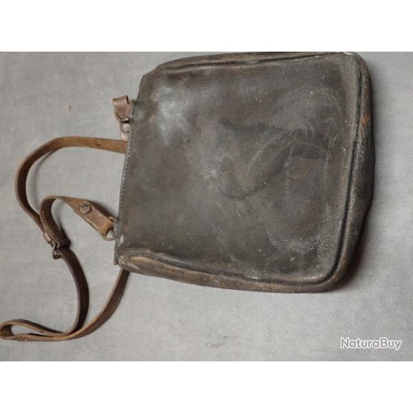 Ancienne musette / sac  pain arme suisse.