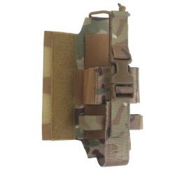 Pochette latérale pour radio tactique Système auto-agrippant -*MOLLE CAMOUFLAGE