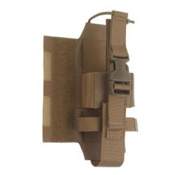 Pochette latérale pour radio tactique Système auto-agrippant -*Velcro TAN LIVRAISON GRATUITE !!