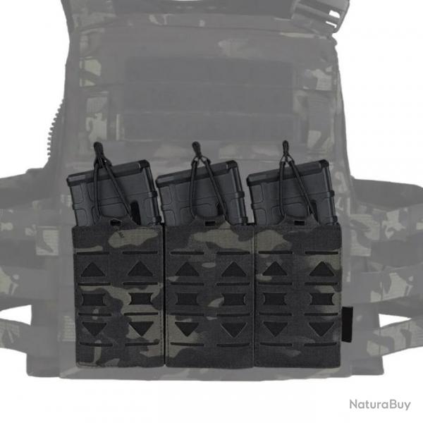 Pochette Tactique Camo 5.56mm MAG MOLLE-*Multicam Black- LIVRAISON GRATUITE !!