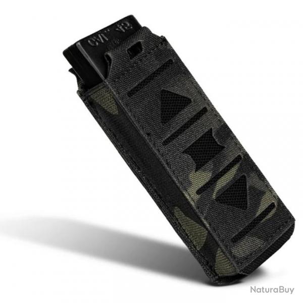 Pochette MAG simple 500D; Peut contenir 1 chargeur de 9mm-*Multicam Black