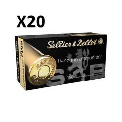 SELLIER & BELLOT 9x19 FMJ x1000