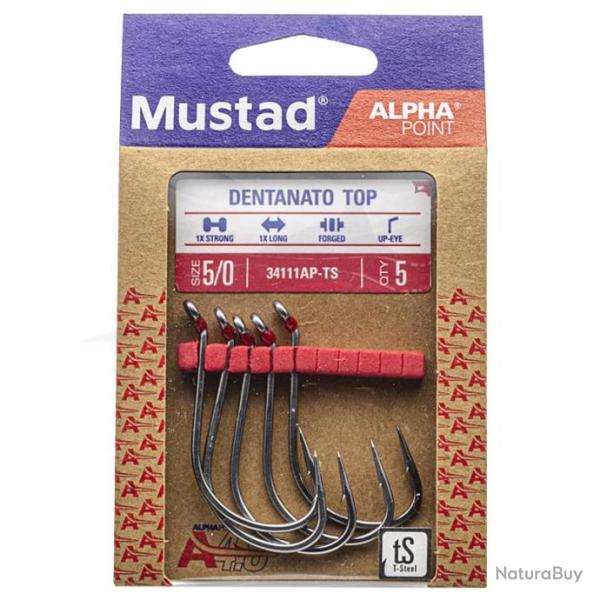 Mustad AlphaPoint Dentanato 5/0 Top