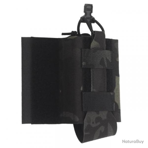 Pochette latrale tactique pour chargeur airsoft 5.56-*CAMOUFLAGE-NOIR- LIVRAISON GRATUITE !!