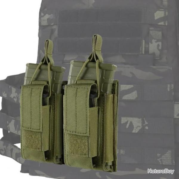 Poudres  double chargeur, systme Molle-*GREEN*