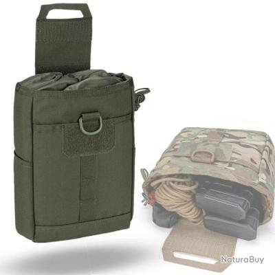 Housse Tactique MOLLE Pliable Pour Pelle – Pochette Outil Retranchement – Neuf – Marque M-Tac – Fabriqué En Ukraine