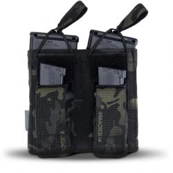 Pochette de Support MOLLE de 5,56 Et 9 mm *Black Camo*