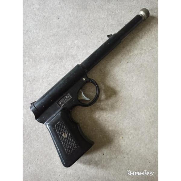 Ancien pistolet THE GAT UMAREX (idem DIANA 2)  plombs de 4,5mm Made in England TJ HARRINGTON & SON