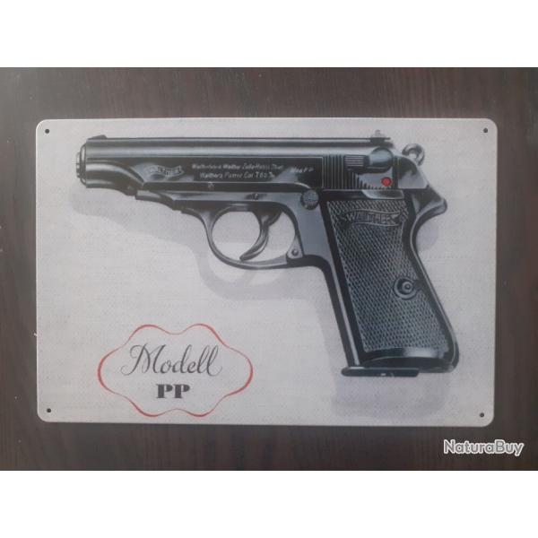 WALTHER PP PPK Plaque decoration - Ide Cadeau