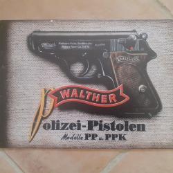 WALTHER PP PPK Plaque decoration modele 2 - Idée Cadeau