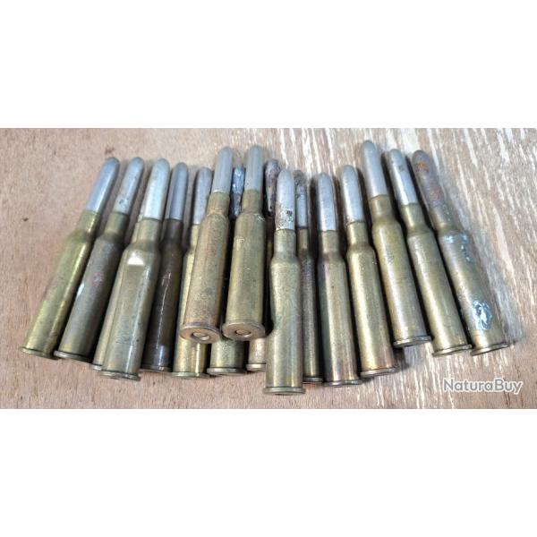 Rare lot de munitions 6.5X53R MANNLICHER HOLLANDAIS