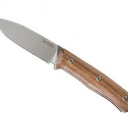 BEL1962 POIGNARD LIONSTEEL "B35" LAME 9CM ACIER SLEIPNEIR MANCHE BOIS DE SANTOS + ETUI CUIR NEUF