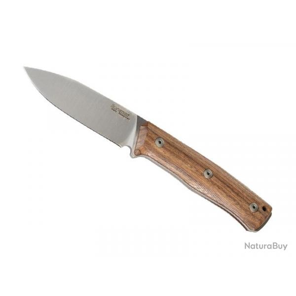 BEL1962 POIGNARD LIONSTEEL "B35" LAME 9CM ACIER SLEIPNEIR MANCHE BOIS DE SANTOS + ETUI CUIR NEUF