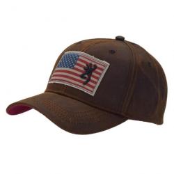 DCO24 ! Casquette Browning Liberty Wax - Marron