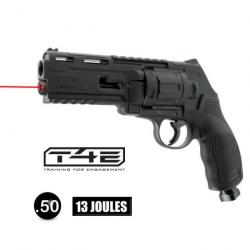 REVOLVER DE DEFENSE T4E TR50L Gen2 LASER INTEGRE - Cal .50 - 13 Joules