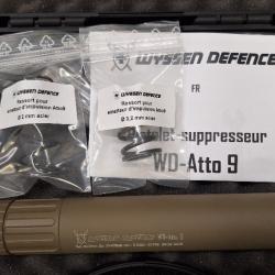 WYSSEN DEFENCE Modérateur WD-Atto 9 cal. 9x19 13.5x1LH FDE