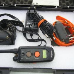 2 colliers de dressage DOGTRA  1210 NCP avec émetteur  chargeur  et sa boite