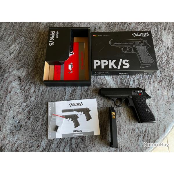 Walther PPK/S Gaz GBB Umarex