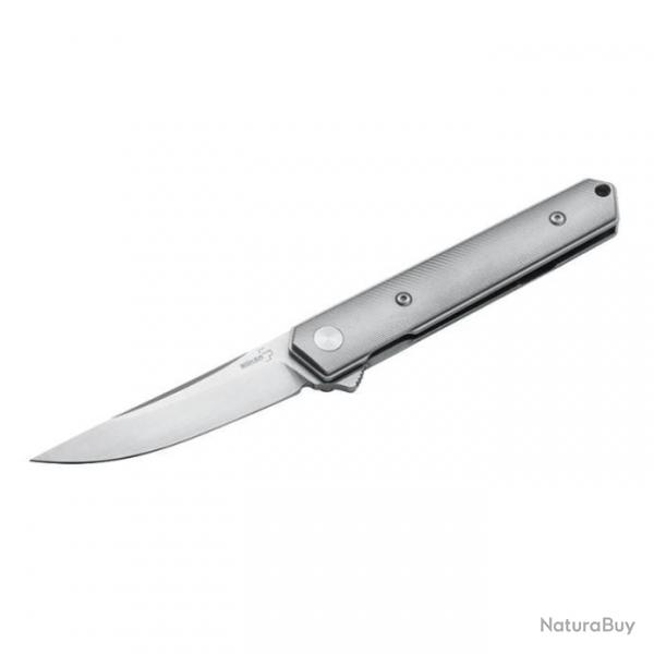 DCC24 ! Couteau Boker Plus Kwaiken Mini Flipper - Lame 76mm G10 - Titane