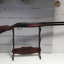 11132 FUSIL SUPERPOSÉ BABY BRETTON BASCULANT  CAL 12 CH 70 CAN 71 OCCASION