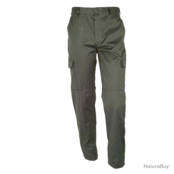 DCO24 ! Pantalon basic Idaho Polycoton Kaki