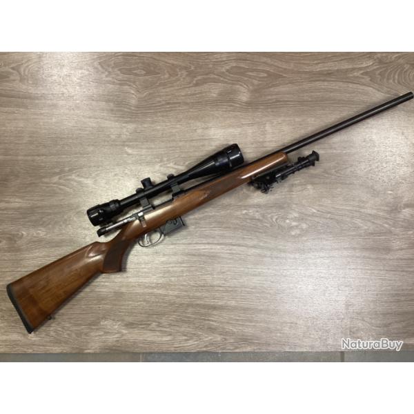 Cz 527 varmint calibre 222 REM avec Bushnell 6x24 et bipied