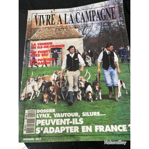 Vivre  la campagne, la vnerie en le-de-France, avril 1991