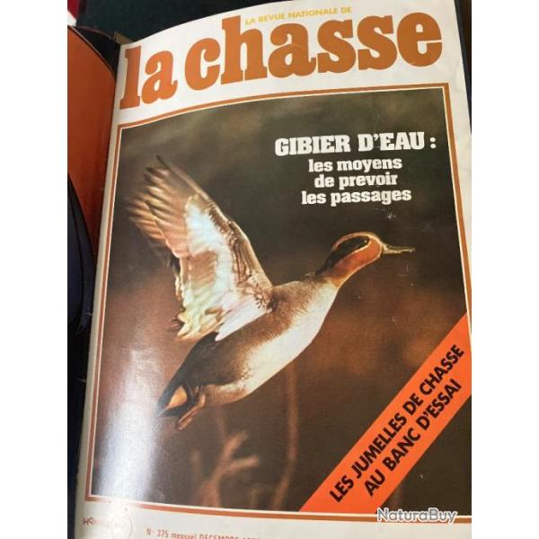 Revue nationale de la chasse dcembre 1978, numro 365