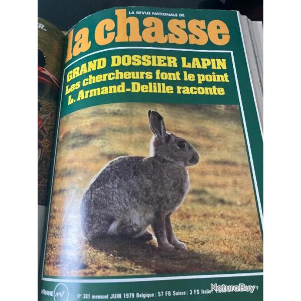 Revue nationale de la chasse juin 1979, numro 381