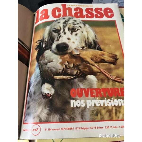 Revue nationale de la chasse septembre 1979, numro 384