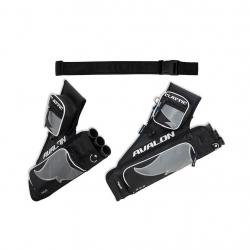 Carquois Avalon 3 tubes et 2 poches RH Black/Grey