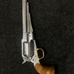 Revolver poudre noire Davide pedersoli remington pattern custom inox 44PN