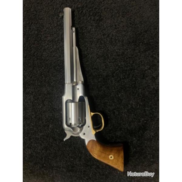 Revolver poudre noire Davide pedersoli remington pattern custom inox 44PN