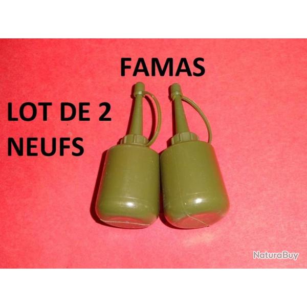 LOT de2 huiliers vides NEUFS de FAMAS -  VENDU PAR JEPERCUTE (TS165)