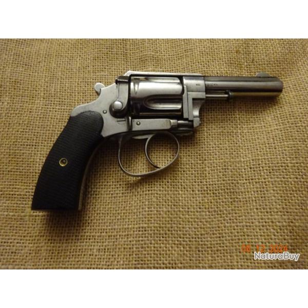 Peu courant grand revolver fabrication "DD OURY" Cal 8mm 92 barillet  swing out 