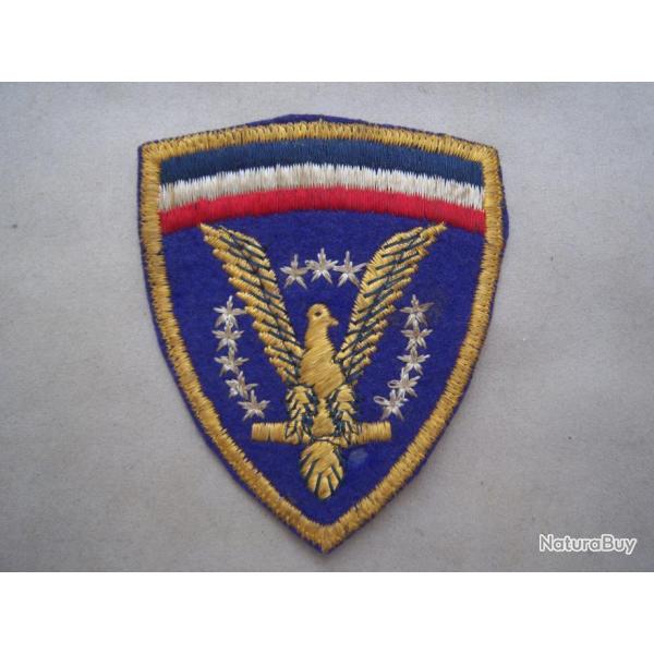 Insigne  US  us european headquarters WW2  Patch USA  1944  ww2