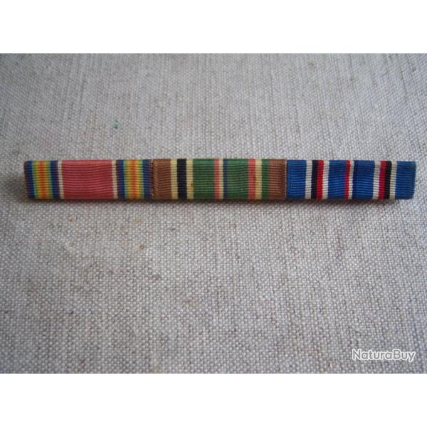 N1 mdaille   2gm  Barrette rubans mdailles US WW2