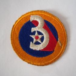 Insigne US  3rd Air Force  2 GM 100% originale :  Patch USA